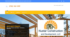 Desktop Screenshot of nustarconstructionllc.com